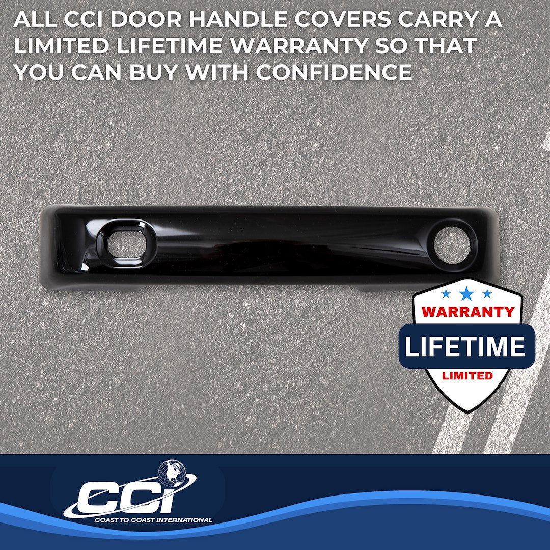 Coast2Coast Limited Lifetime Warranty Exterior Door Handle Cover DH68592SB6 - DH 21-25 F150 4DR GL BK SK 6P
