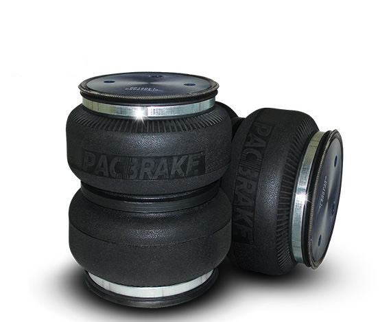 Pacbrake Corrosion Resistant Roll Plates Helper Spring Kit HP10337 - HP10337 Alpha HD Rear Air Suspensio