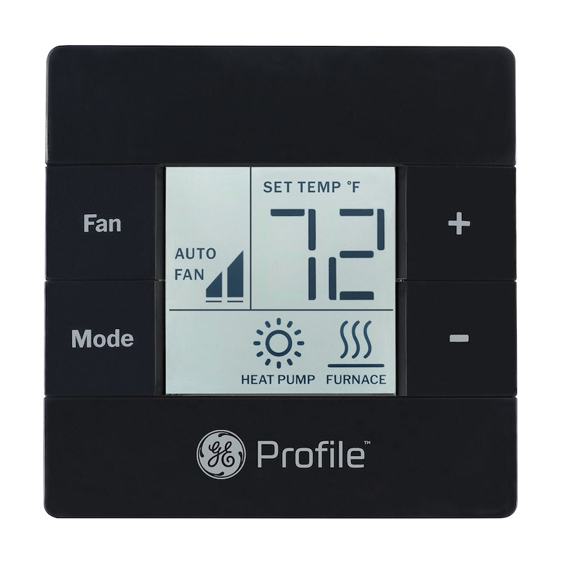 ge appliances ge thermostat - black v2 rgrwt2b