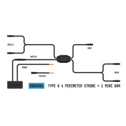 ARC Lighting BB8KA04 - Strobelink Wiring Harness