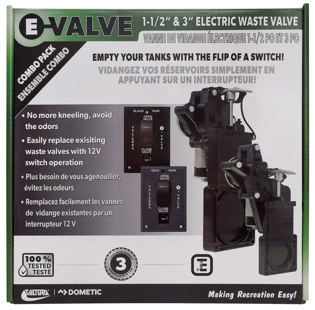 Valterra LLC Open Valve Indicator Light Sewer Waste Valve E1013Nevp - E-Valve Electric BX