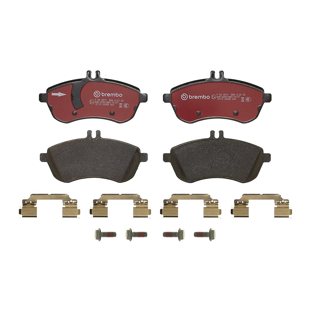 Brembo Premium Low-Met OE Equivalent Pad Brake Pad P50067X