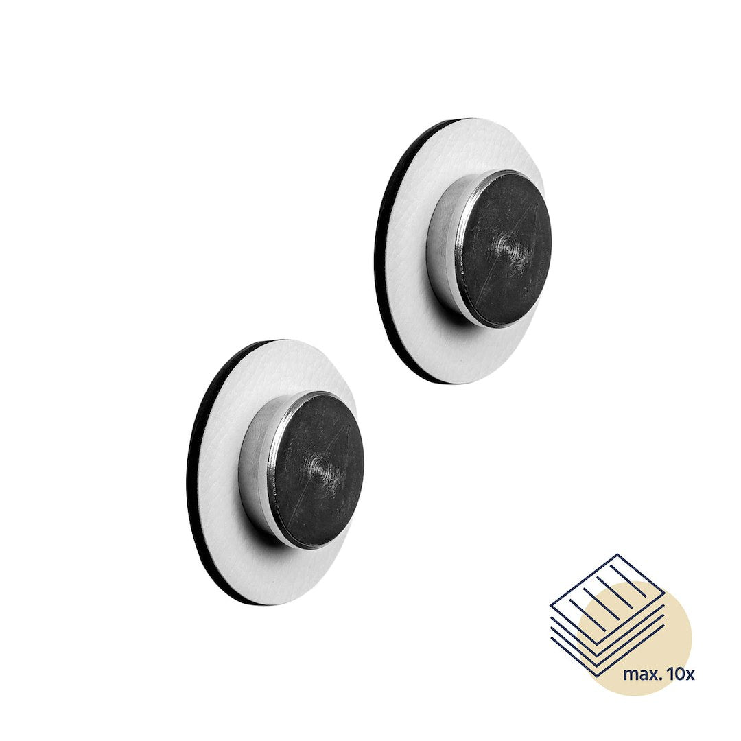 Silwy Magnet PI00-14GW-2 Magnetic Fastener Kit - White