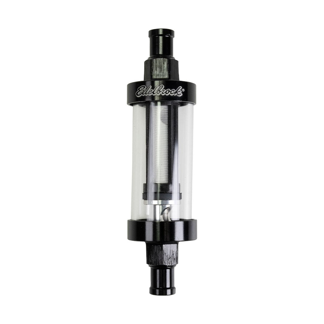 Edelbrock 8748 Fuel Filter - Clear