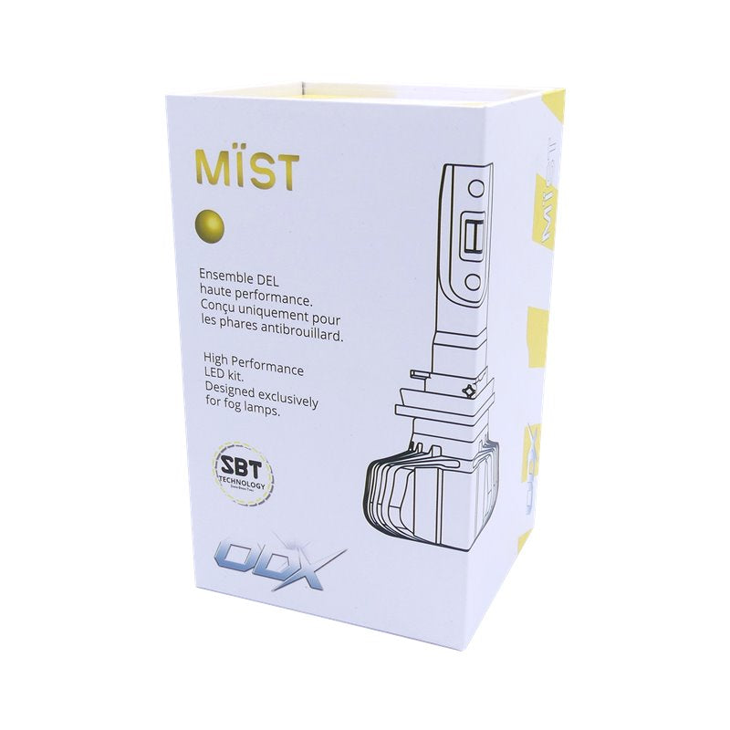 ODX Easy To Install Driving/ Fog Light Bulb Ledmist-H8 - H8 Mist Led Box