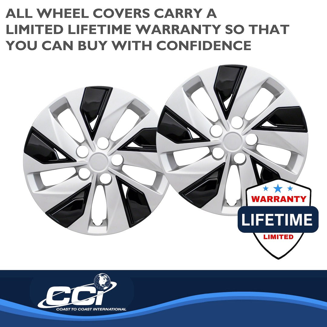 Coast2Coast Limited Lifetime Warranty Wheel Cover IWC53816SB - Silver WC 19-25 Altima BK 16 Spl SP