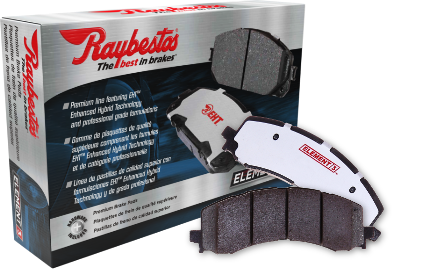 R/M Brakes Limited Supplier Warranty Brake Pad EHT1896H - Set
