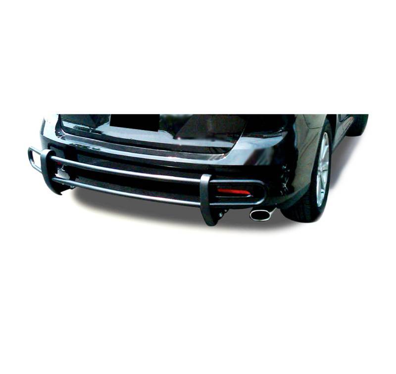 Black Horse Might Interfere With Rear Sensors Bumper Guard 8D071116A - 2007-2013 Dodge Nitro