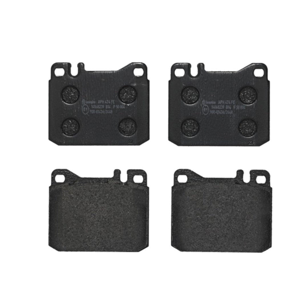 Brembo Premium Low-Met OE Equivalent Pad Brake Pad P50004 - Disc Set