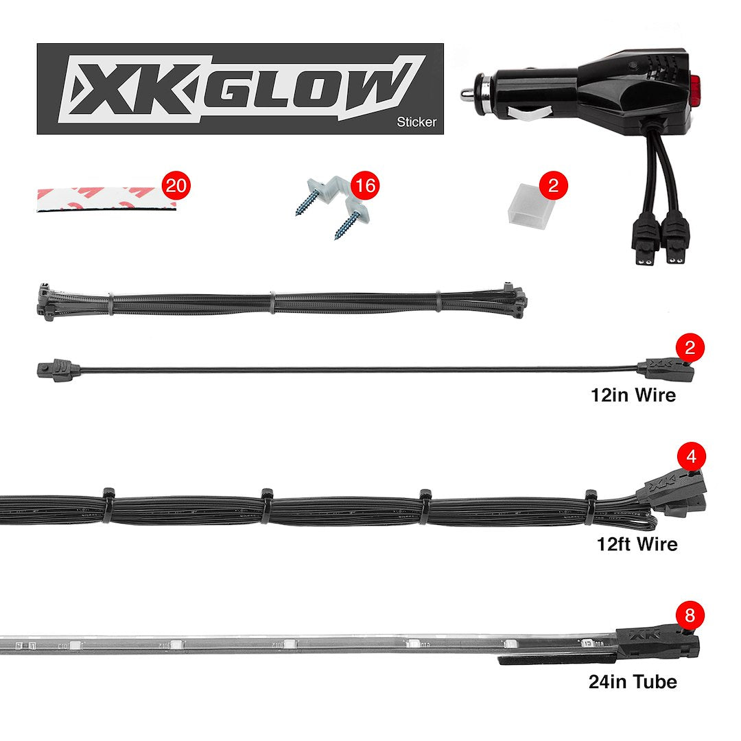 XK Glow XK041002-G Multi Purpose Light - LED - Green