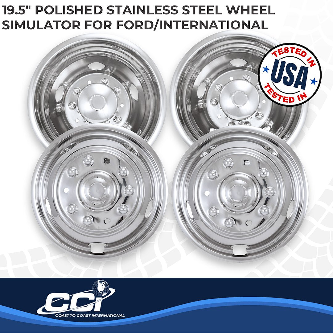 Coast2Coast Limited Lifetime Warranty Wheel Simulator Iwcn195F99 - Sim 05-16 F450 F550 19.5 10L 5HH