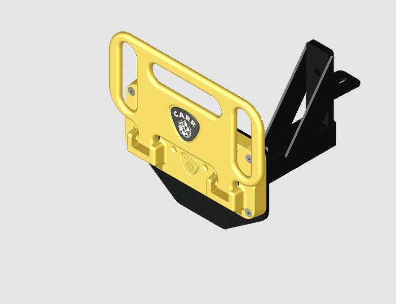 Carr Fleet Approved Van Access Step 195007 - HD Mega Ladder Rack XP3 Blac