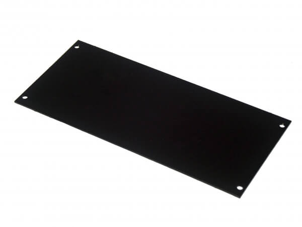 Havis C-FP-4 4 inch Width - Black Filler Plate