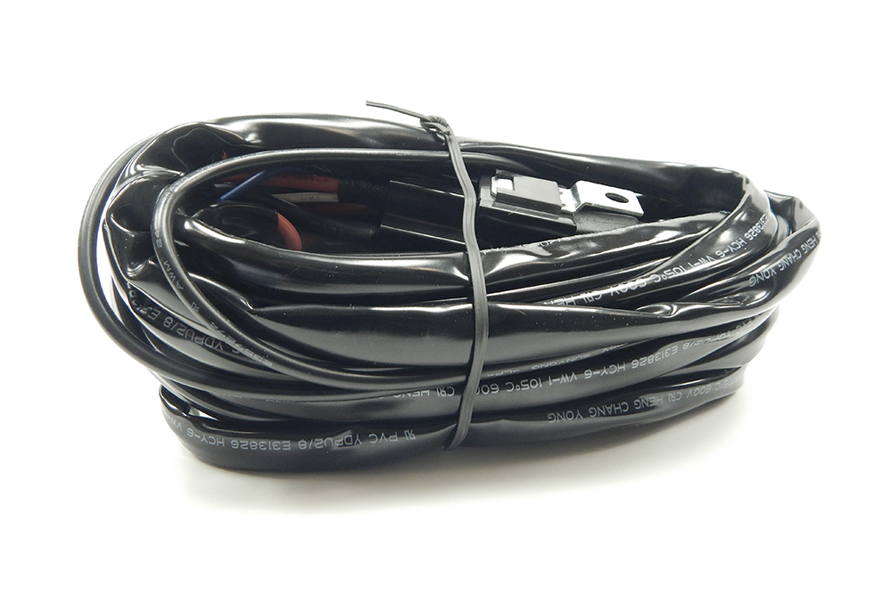 Southern TRU Single Round Connector Light Bar Wiring Harness 79901 - Harness Switch Conn