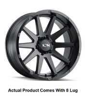 Wheel Group With Ion Logo Center Cap 143-2978MB25 - Matte Black 143 143