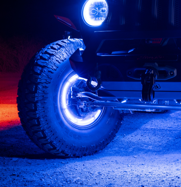 Racesport LT Featuring High-Quality RGBW LEDs Underbody Light Kit RSCWL10 - 14-18Inch Adjustable Wheel