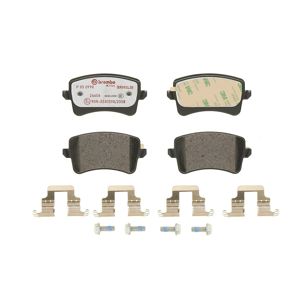 Brembo Premium Low-Met OE Equivalent Pad Brake Pad P85099X