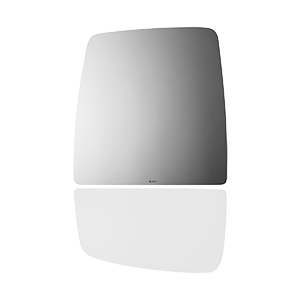 Burco Mirror Smooth Edges For Safety Exterior Mirror Glass 4202 - Mirror Side View