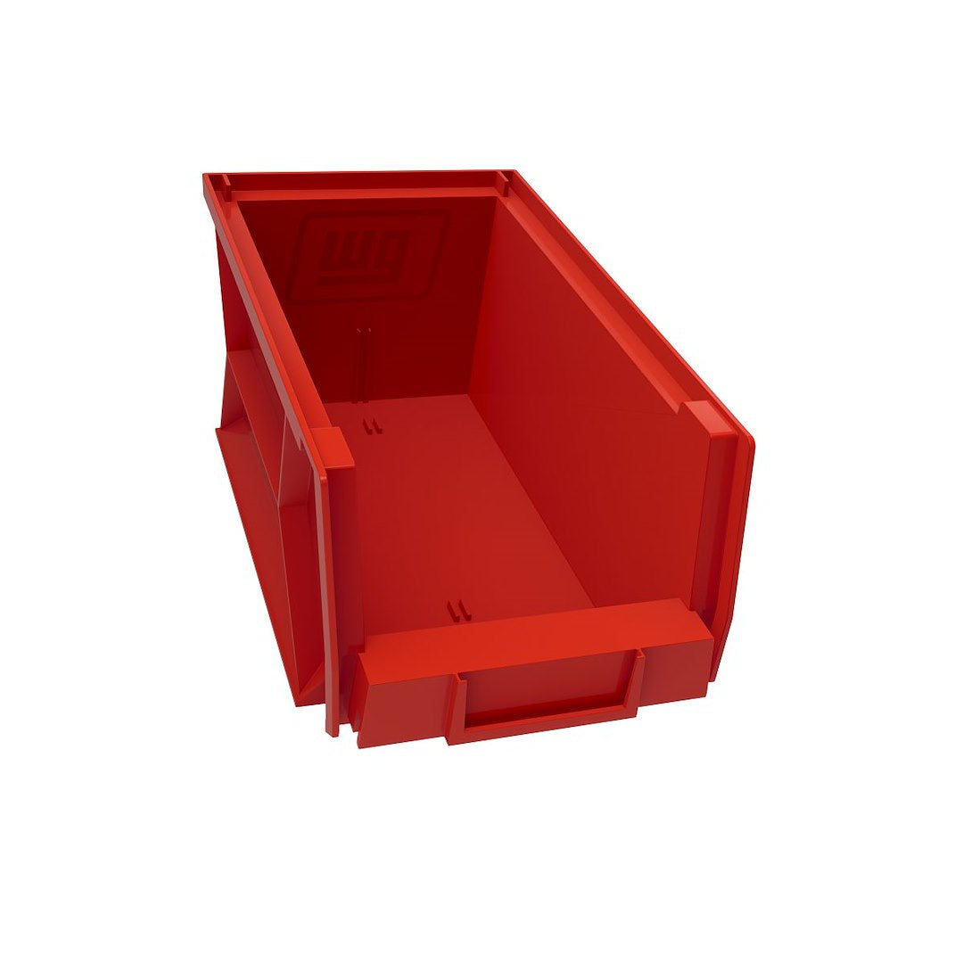 Weatherguard Limited Lifetime Warranty Van Storage System Shelf Bin Box 9855-7-02 - Red Model 9855-7-02 Bins 6IN 7.1