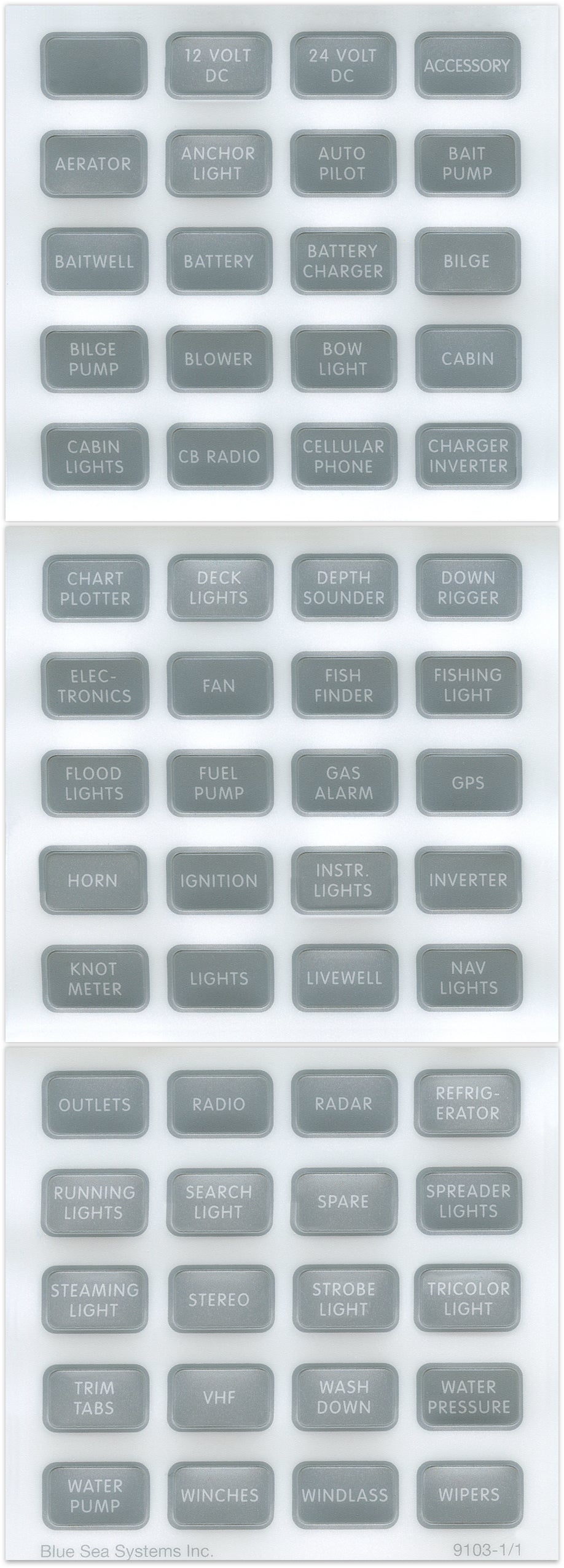 Blue SEA 8217-BSS Reinforced, Weatherproof Material