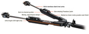 Roadmaster Truly Non-Binding Tow Bar Tow Bar 676 - Nighthawk Towbar
