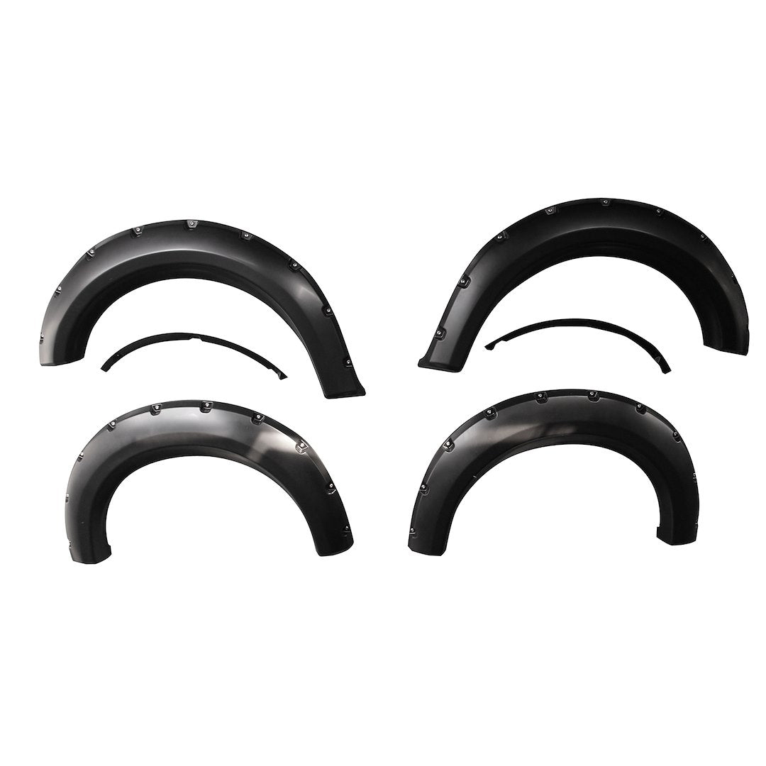 Trailfx Limited Lifetime Warranty Fender Flare TFF3002S - Pocket Style Smooth Set