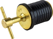 SEA DOG Made In USA Boat Drain Plug 520080-1 - Brass Tee Handle