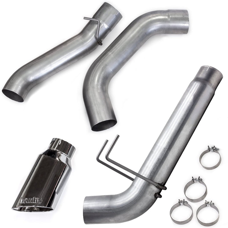 Banks Less Backpressure Than Stock Exhaust System Kit 49832 - Monster 5.0 Msal 2019-24