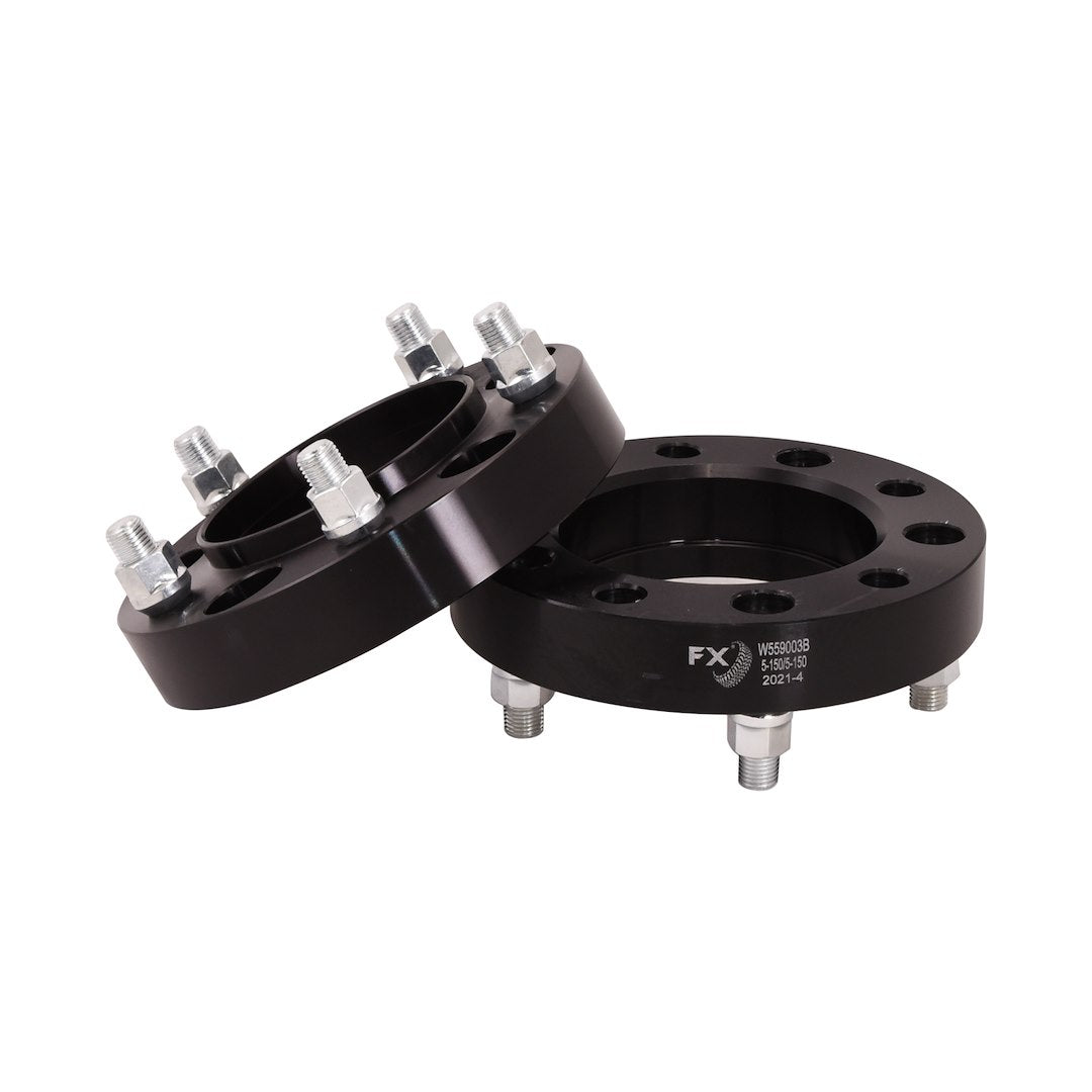 Trailfx Limited Lifetime Warranty Wheel Spacer W550007HC - Black Hub Cent Whl Spcr 5X5 JK