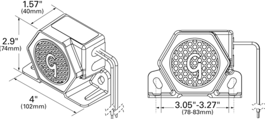 Grote Perlux 73340 Backup Alarm