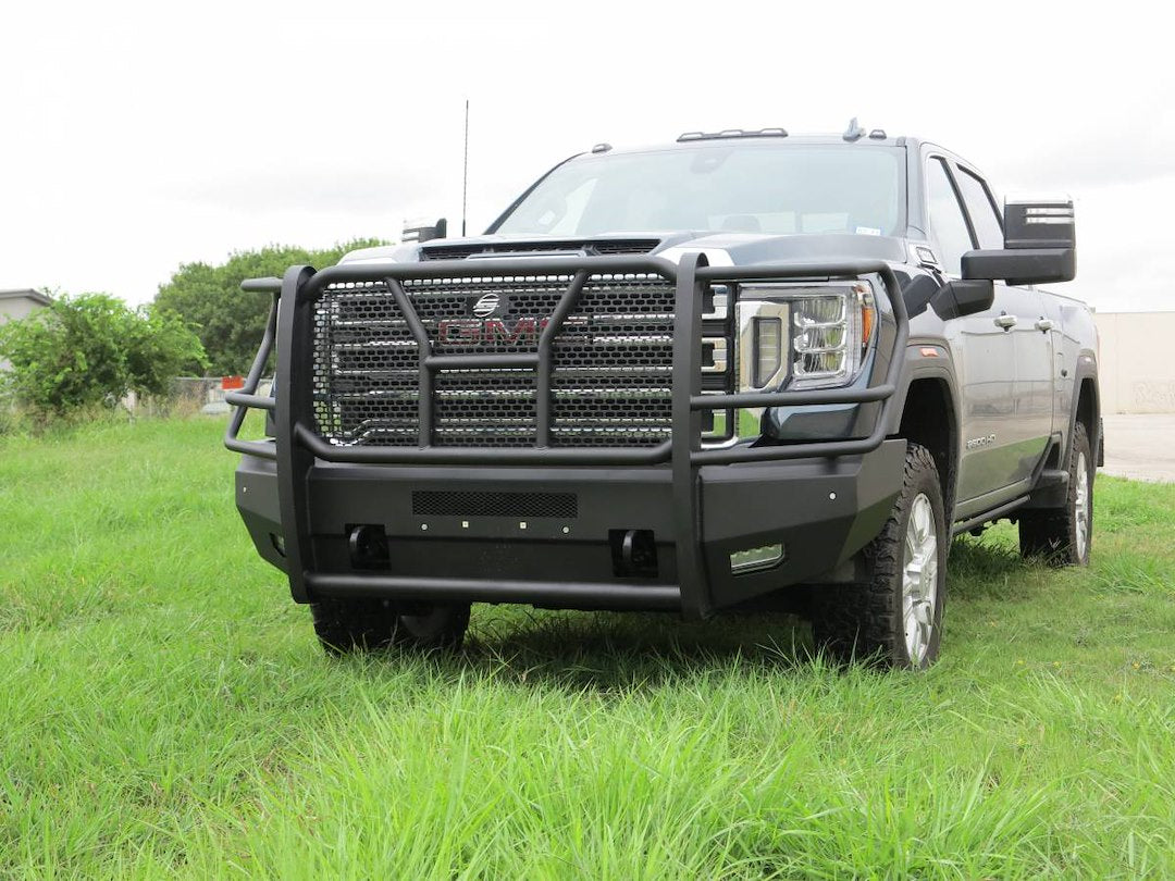 Steelcraft Accommodates Parking Sensors Bumper 60-10465C - Black Elevation Front Text