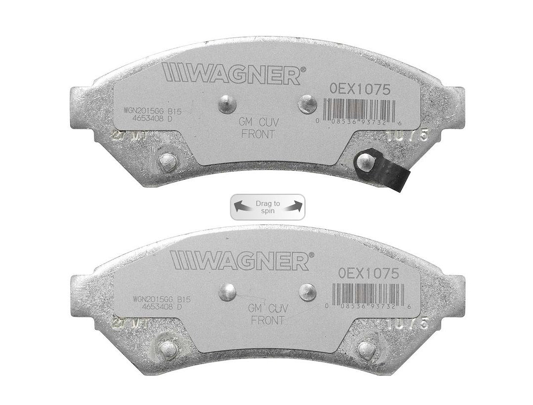 Wagner Brake OEX1075 Brake Pad
