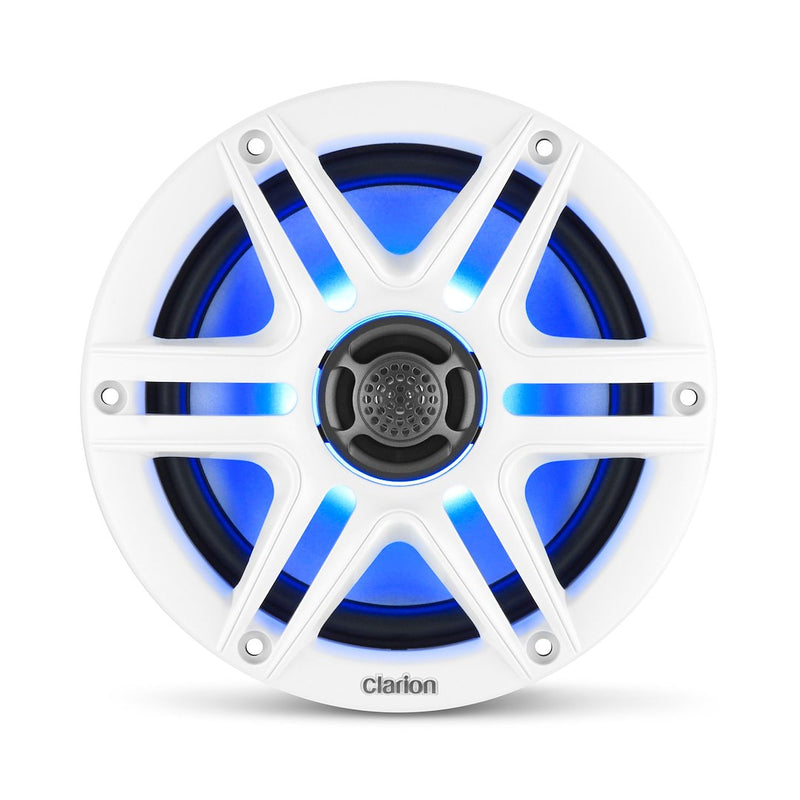 Clarion Salt Sun Certified Speaker 010-03046-00 - 6.5-Inch Coaxial Marine Speakers WI