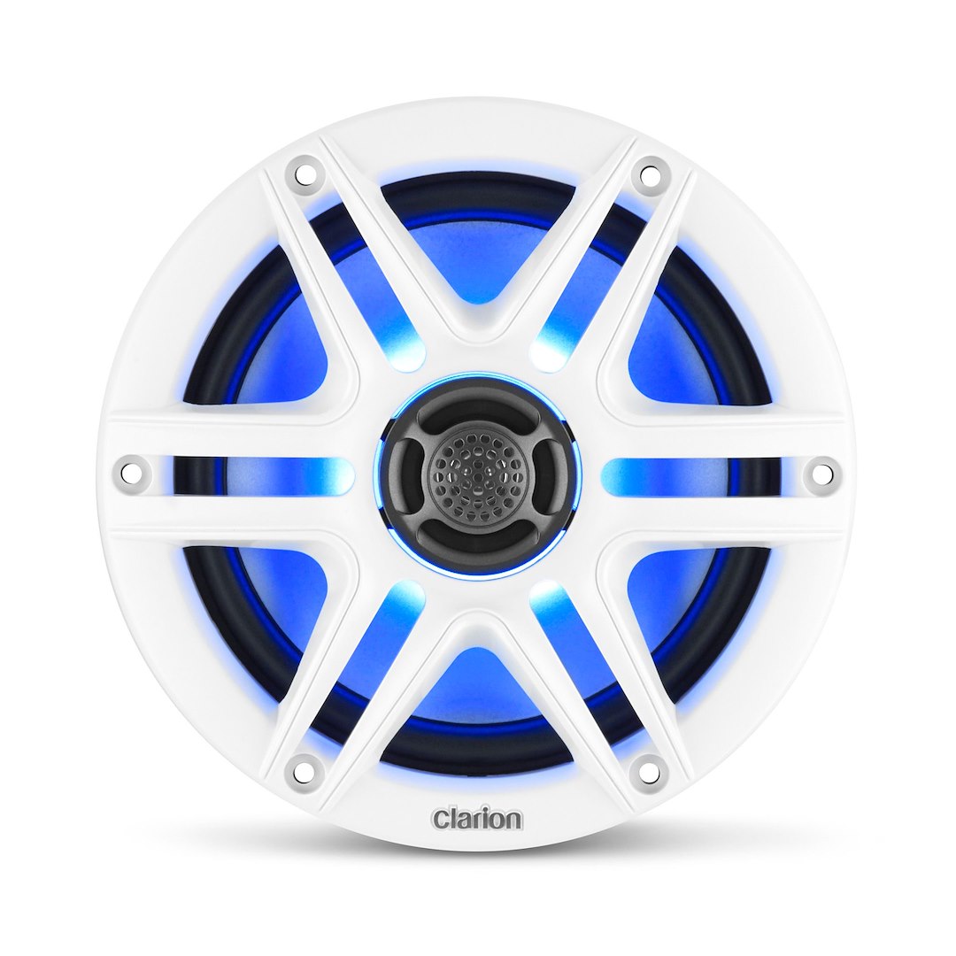 Clarion Salt Sun Certified Speaker 010-03046-00 - 6.5-Inch Coaxial Marine Speakers WI
