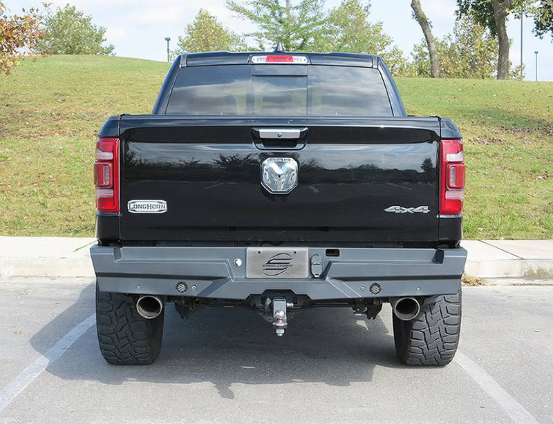 Steelcraft Accommodates Parking Sensors Bumper 65-22270 - HD Elevation Rear Fine Textu