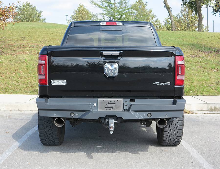 Steelcraft Accommodates Parking Sensors Bumper 65-22270 - HD Elevation Rear Fine Textu