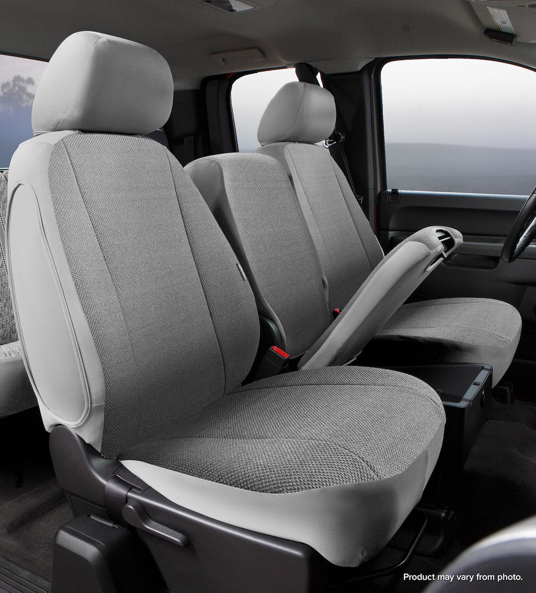 FIA Wear-Resistant Fabrics Seat Cover TRS47-36 Black - Black Wrangler Solid ST Cvr