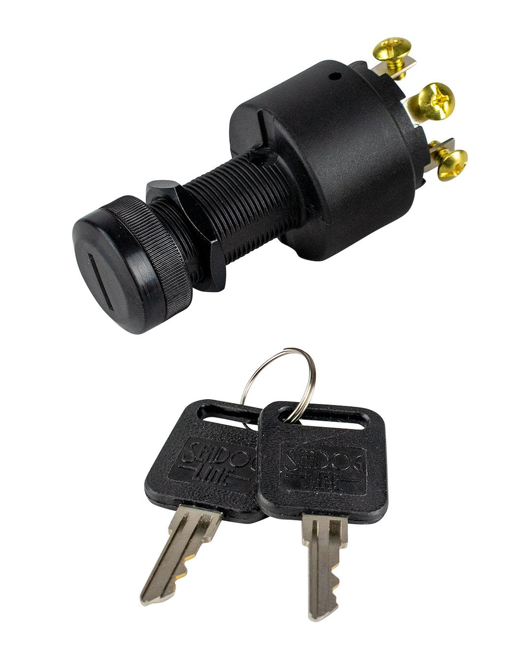 SEA DOG Made In USA Ignition Switch 420375-1 - Poly 4-Position Key Switch CAP