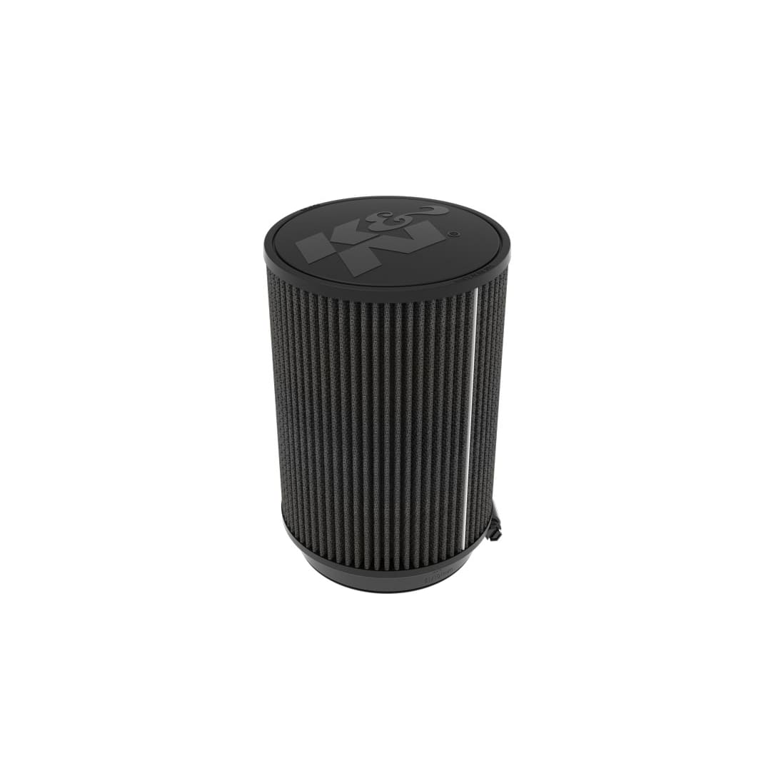 K&N Filter Oil-Free Air Filter Air Filter RU-3127HBK - Universal Clamp-ON