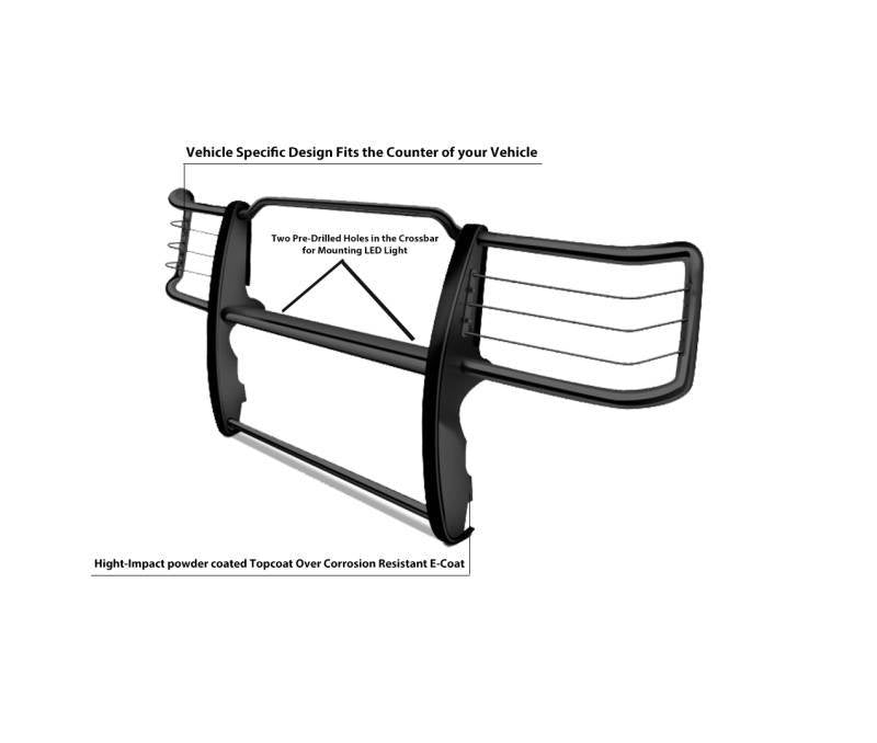 Black Horse 17GT28MA Grille Guard