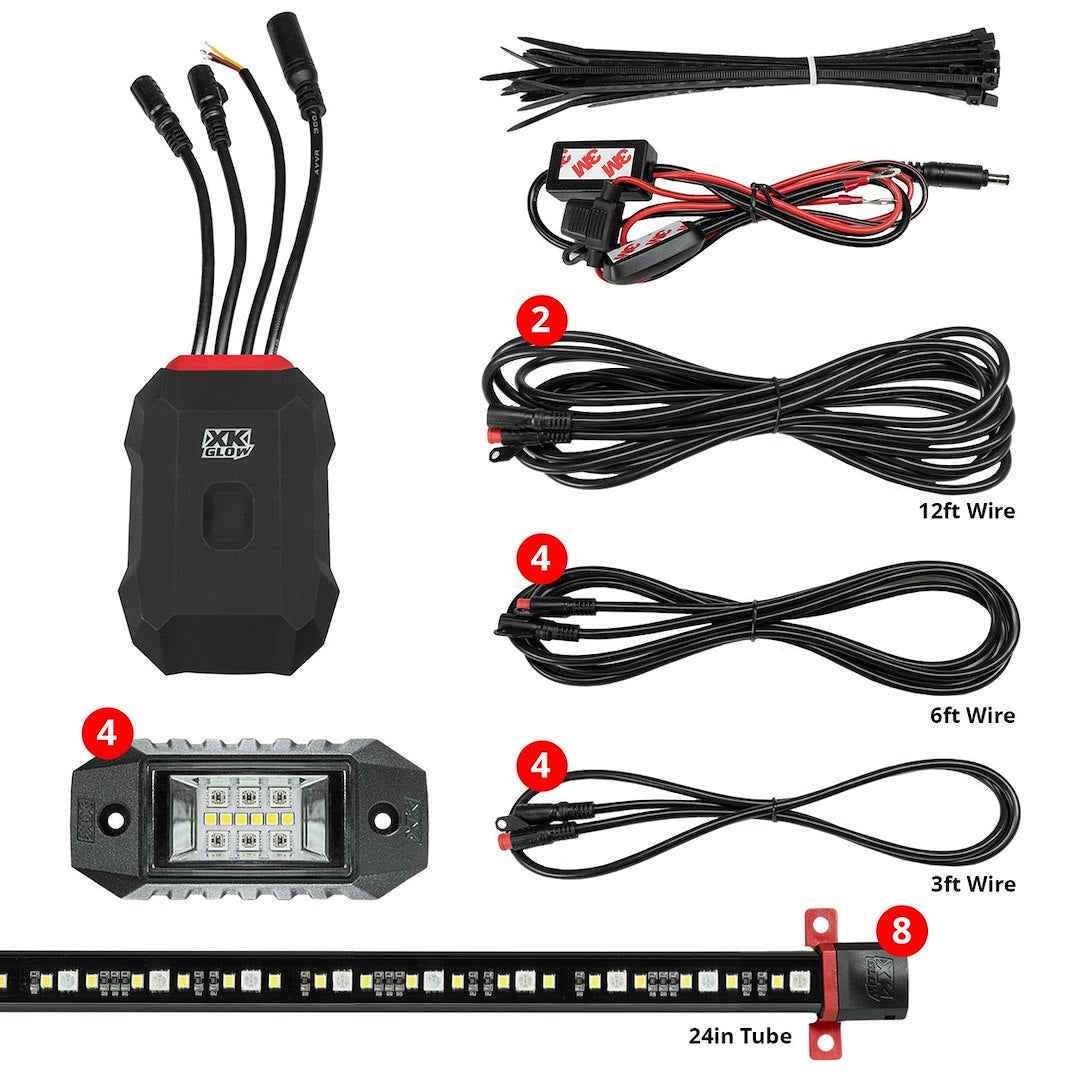 XK Glow AP-CAR-ADV Underbody Light Kit