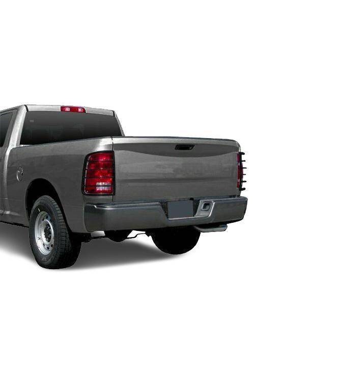 Black Horse Superb Tail Light Protection Tail Light Guard 7Dgrma - 2009-2019 Ram 2500