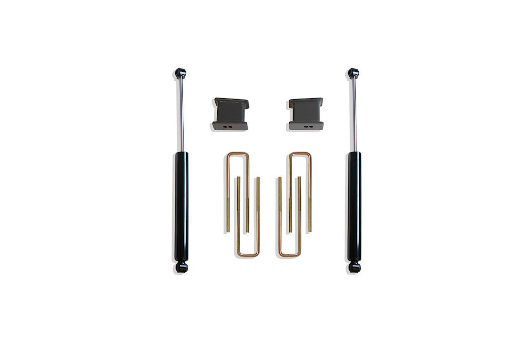 Maxtrac Made In The USA Leaf Spring Block Kit 901740 - Blocks U-Bolts Shocks