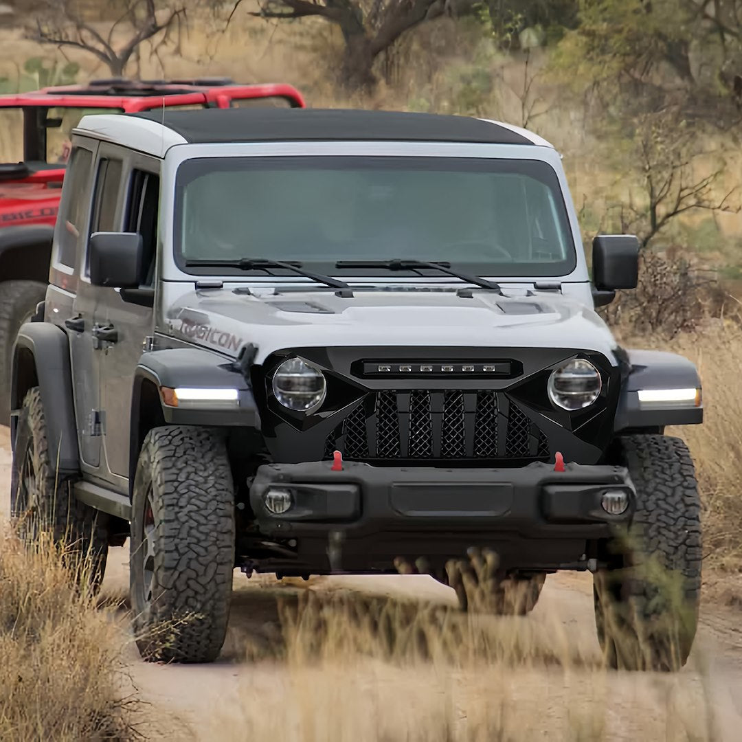 American MOD Aggressive Off-Road Styling Grille Amjpca00117 - Demon Led OFF-Road