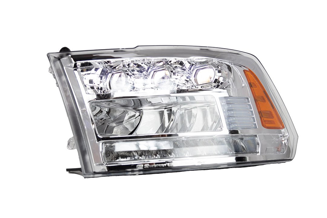 Winjet OEM Direct Replacement Headlight Assembly CHRNG0675-C-SQ - Renegade 2013-2018 Dodge Ram Full