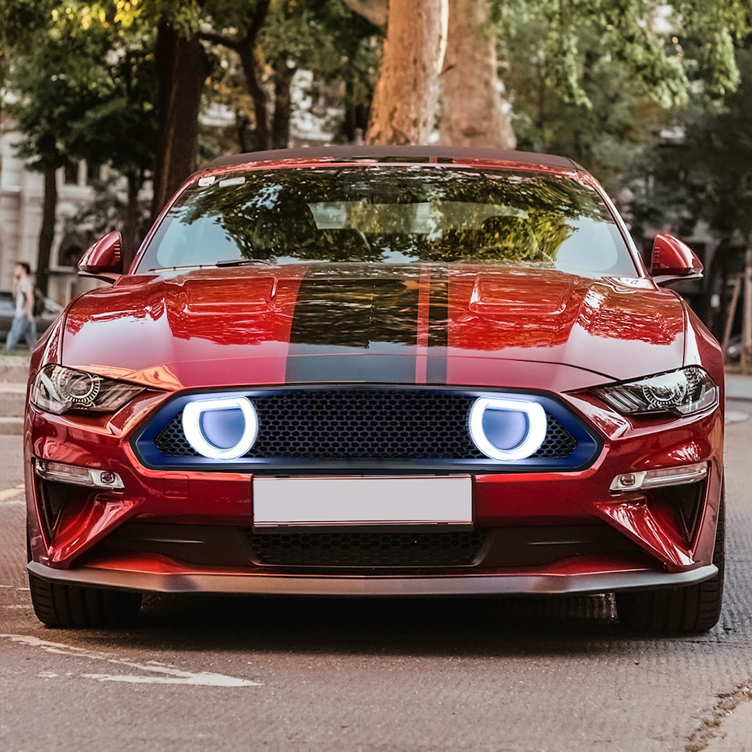 American MOD Durable And Lightweight Grille Amfmca00612 - Mach Front Drl Turn