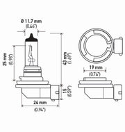 Hella H11SB Headlight Bulb