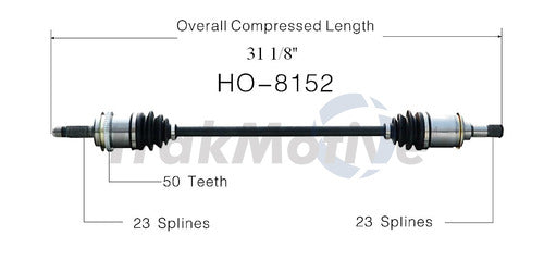 Trakmotive HO-8152 - New CV Axle