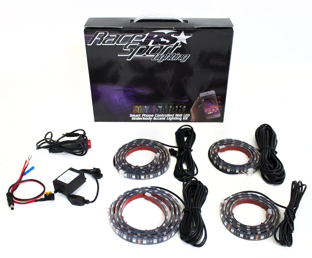 Racesport LT Bluetooth Smart Phone Controlled App Underbody Light Kit RSBTRGBL2 - Race Sport Colorsmart Rgb Led Unde