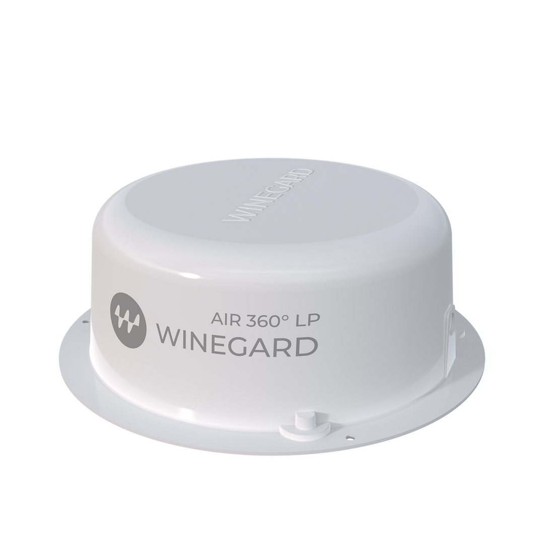 Winegard low-profile design Broadcast TV Antenna A3-LPW1 - White Air 360 LP